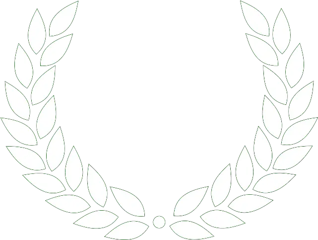 Pegg White Laurel Wreath Black Background Png Wreath Icon Greek
