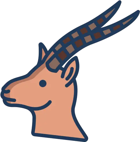 Gazelle Free Animals Icons Antelope Png Impala Icon
