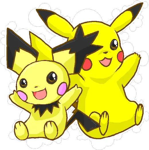 Download Photo Pikachu And Pichu Png Pichu Png