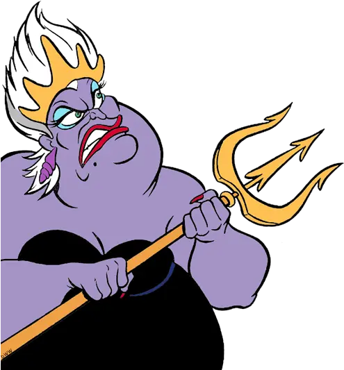 Ursula Trident Png Image Disney Clipart Ursula Ursula Png