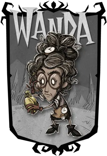 Wanda Donu0027t Starve Wiki Fandom Dont Starve Character Portrait Png Dont Starve Together Icon