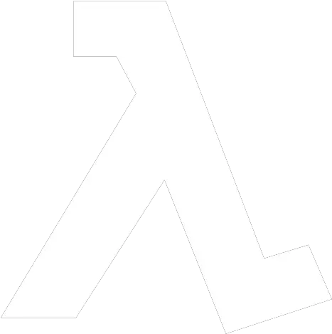Halflife White 01 Download Free Icon Black And White On Half Life White Icon Png Half Life Logo