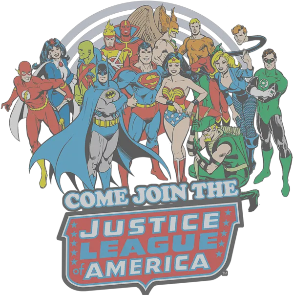 Dc Join The Justice League Tshirt For Sale By Brand A Garcia Lopez Comics Png Justice League Icon