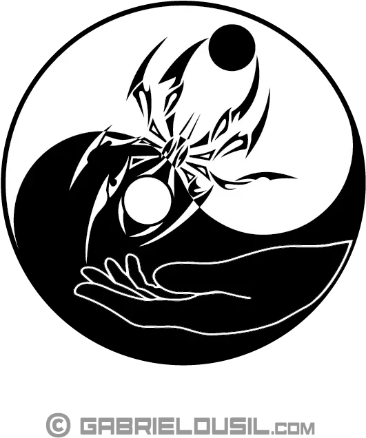 Martial Arts U2022 Fighting Science 8 Yin Yang Of Fear Vs Language Png Yin Yang Icon