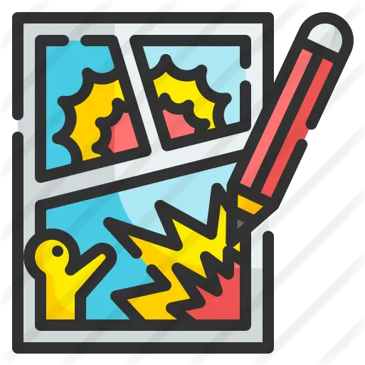 Comic Book Language Png Clear Blue Book Icon