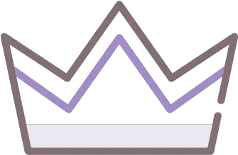 Crown Girly Png Lavendar Icon