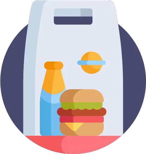 Food Delivery Free Food Icons Hamburger Bun Png Icon Meals