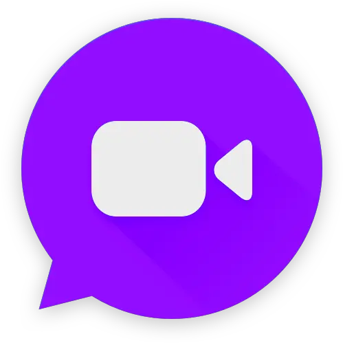 Chat Videoamazoncomappstore For Android Video Call App Icon Png Purple App Store Icon