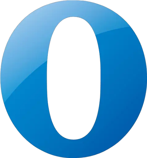 Web 2 Blue Opera Icon Circle Png Opera Logos