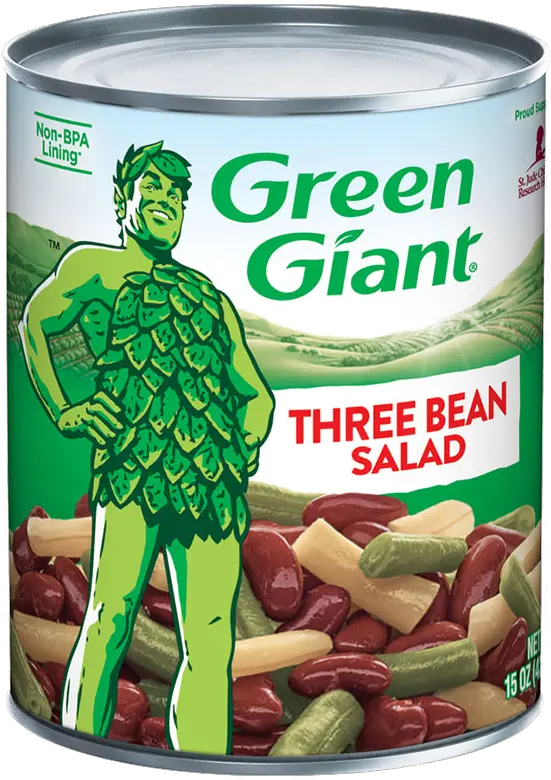 Green Giant Three Bean Salad 15 Oz Can Canned Three Bean Salad Png Bean Transparent