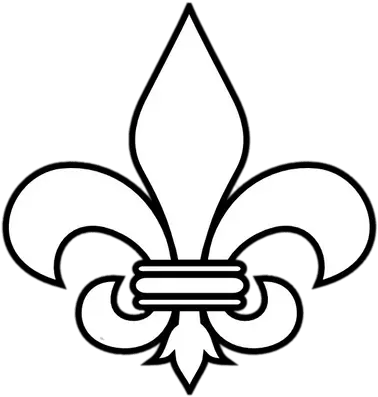 White Fleur De Lis Transparent Png Fleur De Lis Clip Art Fleur De Lis Png