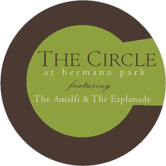 Houston Museum District Apartments The Circle Circle At Hermann Park Logo Png Circle Logo png