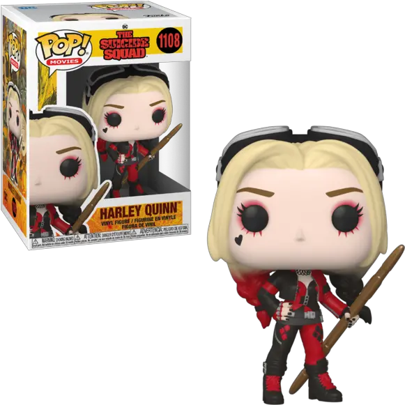 718 Funko Pop De Escuadrón Suicida Png Dc Icon Harley Statue