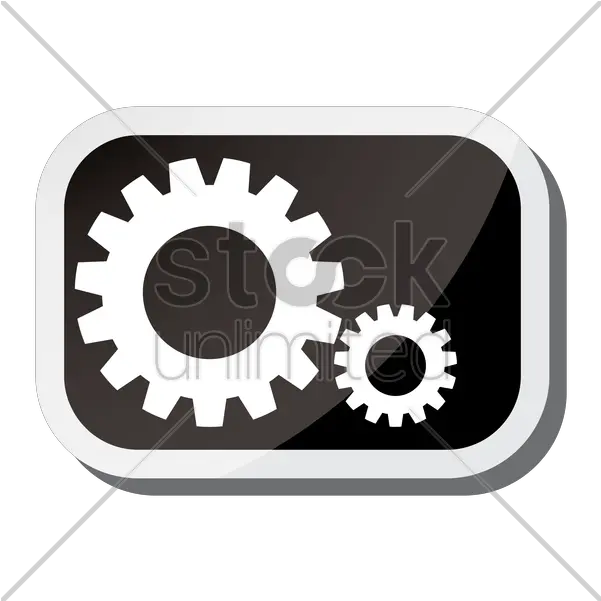 Setting Icon Vector Image 1940982 Stockunlimited Gear Png Google Setting Icon