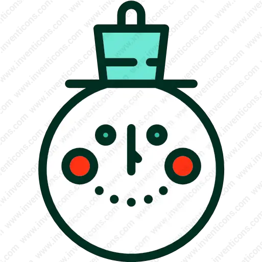Download Christmas Snowman Decoration Toys Vector Icon Dot Png Tos Icon