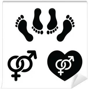 Wall Mural Couple Sex Making Love Icons Set Pixersus Best Sexy Good Night Png Sex Icon