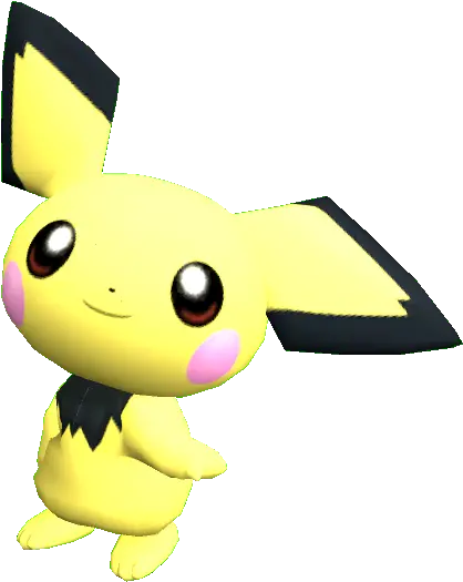 Download Pichu Happy Png Pichu Png