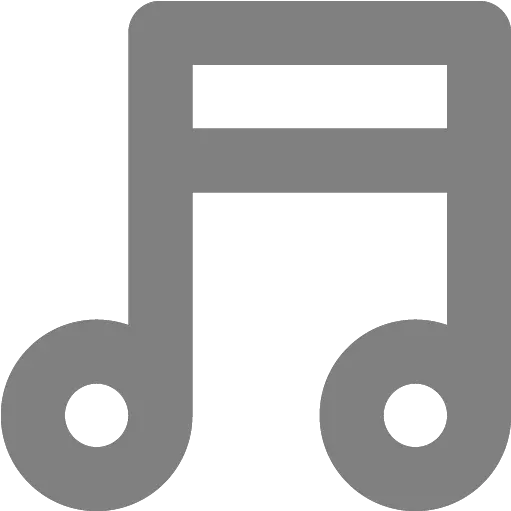 Gray Music Note Icon Music Note Icon Color Png White Music Note Icon