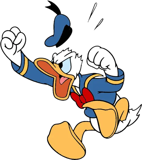 Mad Clipart Donald Duck Cartoon Angry Donald Duck Png Daisy Duck Png