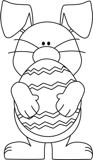 Easter Bunny Clip Art Easter Bunny Images Easter Bunny Easter Clipart Black And White Png Easter Clipart Transparent Background png