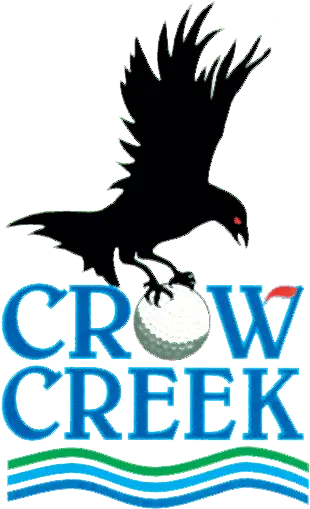 Logo Crowcreek Family Golf Week Crow Creek Golf Club Logo Png Crow Logo