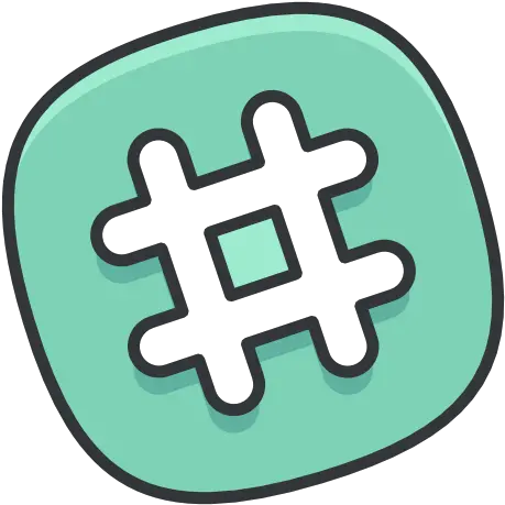 Hashtag Free Icon Of Social Icons Icono De Hashtag Png Hashtag Icon Png