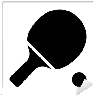 Ping Pong Table Tennis Paddle With Ball Table Tennis Png Ping Pong Paddle Icon