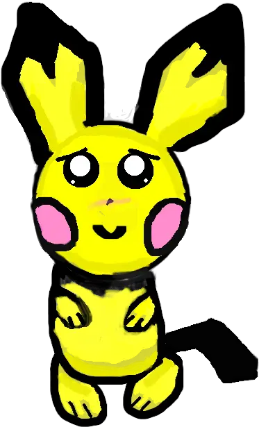 Sweet Lil Pichu Cartoon Png Pichu Transparent