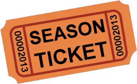 Season Ticket Png Free Season Tickets Ticket Png