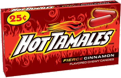 Hot Tamales Fierce Cinnamon Chewy Snack Png Tamales Png