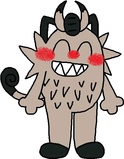 Galarian Meowth By Blockshapedcat Clip Art Png Meowth Png