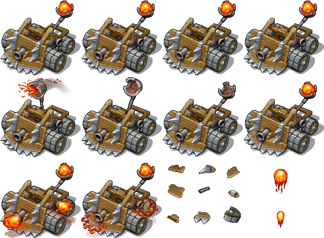 Siege Tank Png Catapult Png