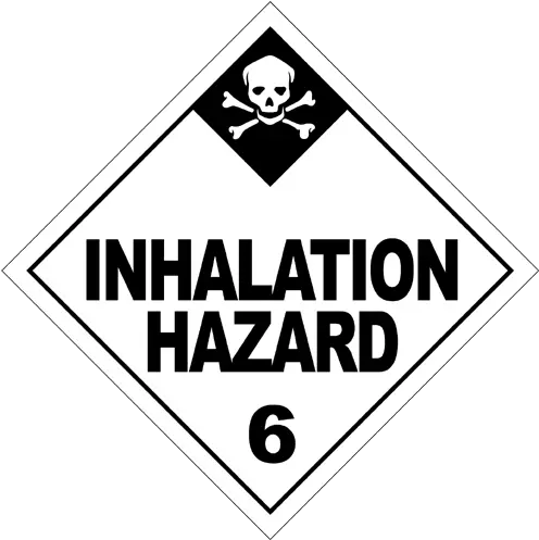 Filehazmat Class 6 Inhalation Hazardpng Wikipedia Inhalation Hazard Placard Hazard Sign Png