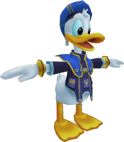 Playstation 2 Kingdom Hearts 2 Donald Duck The Models Fictional Character Png Donald Duck Icon