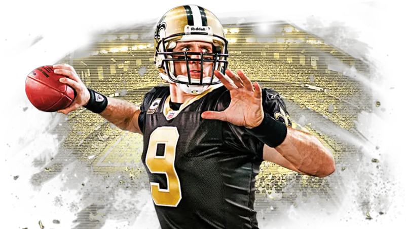 Have Liz Give Tori Drew Brees Madden Nfl 11 Ps2 Png Drew Brees Png