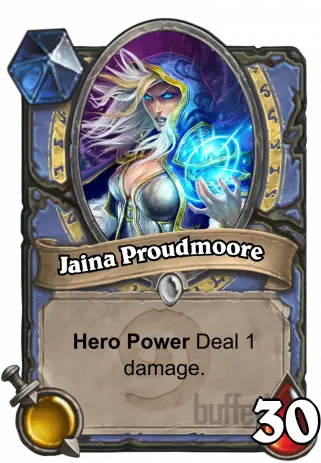 Jaina Proudmoore Hearthstone Jaina Proudmoore Art Png Jaina Overwatch Icon