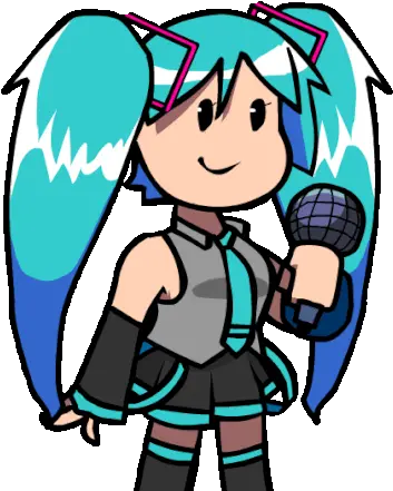 Hatsune Miku Funkin Mod Friday Night Funky Png Vocaloid Icon