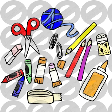 Art Supplies Picture For Classroom Social Story For School Closing Png Art Supplies Png