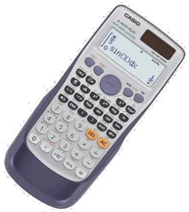 Transparent Images Png Calcolatrice Casio Fx 570es Plus Calculator Transparent Background