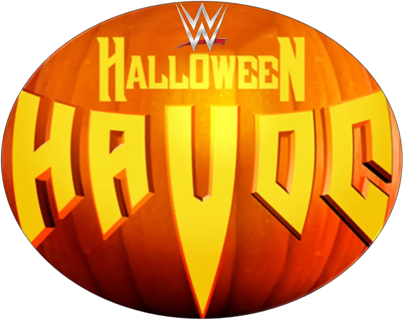 Wwe Halloween Havoc Logo Pumpkin Wwe Halloween Havoc Logo Png Halloween Logo Png png