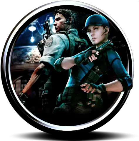 Resident Evil Remaster Circle Icon Png Resident Evil 5 Gold Edition Resident Evil Png