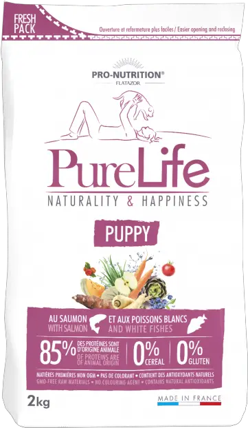Puppy Pure Life Dog Pronutrition Flatazor 3269872701201 Png Puppy Png