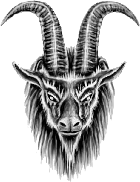 Goat Head Animal Tattoo Design Goat Head Tattoo Flash Png Goat Head Png