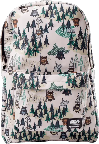 Star Wars Ewoks On Endor Loungefly Backpack Loungefly Ewok Backpacks Png Star Wars Logo Generator