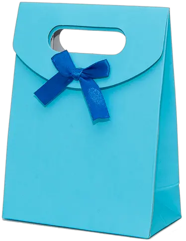 Download Premium Gift Bag Blue Blue Gift Bag Png Gift Bag Png png
