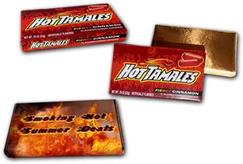 Hot Tamales Red Hots Cinnamon Candies Horizontal Png Hot Tamales Logo