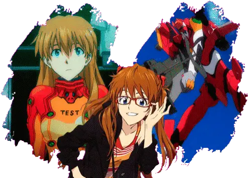 Top Neon Genesis Evangelion Stickers Evangelion Gif Sticker Png Asuka Transparent