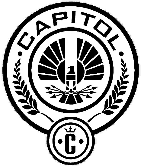 Thehungergames Sticker Hunger Games Capitol Symbol Png The Hunger Games Logo
