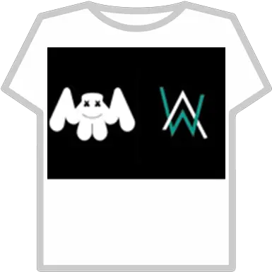 Alan Walker Marshmello T Shirt Roblox Fire Png Alan Walker Logo