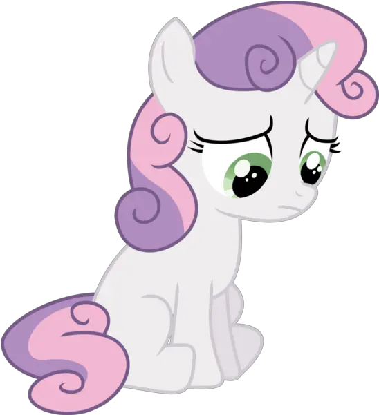 Whiteshad0w Sad Safe Sweetie Belle Sad Vector Png Belle Transparent Background